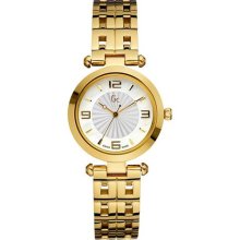 Guess Gc Swiss B1 Class Goldtone Ladies Watch