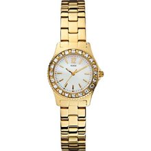Guess Gold Petite Sport and Sparkle Watch Women's