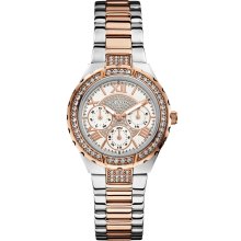GUESS Rose Gold-Tone Sparkling Watch