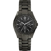 Guess Watch Stainless Steel Slide With Black