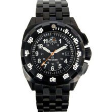 H3 Tactical Men's Pro Diver Limited Edition Black IP 1000M H3.05015.08