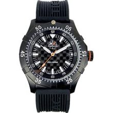 H3TACTICAL Commander Carbon 3-Hand Silicone Men's watch #H3.302131.12
