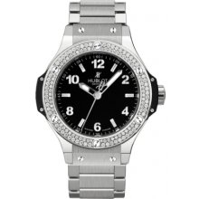 HUBLOT BIG BANG 38 mm STEEL DIAMONDS BRACELET 361.SX.1270.SX.1104