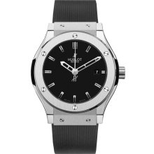 Hublot Men's Classic Fusion 42MM Black Dial Watch 542.ZX.1170.LR
