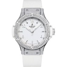 Hublot Women's Big Bang 38mm White Dial Watch 361.SE.2010.RW.1704