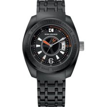 Hugo Boss 1512540 Men's & Women's Plastic Case Date Black Plastic Watch 1512540