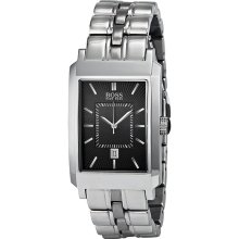 Hugo Boss Black Dial Stainless Steel Mens Watch 1512229