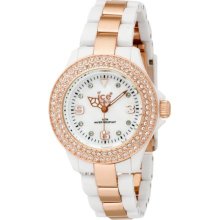 Ice Watch Stone Ladies White Plastic Quartz Watch ST.WE.S.P.09