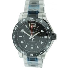 In Box Authentic Longines Admiral Gmt Automatic Mens Watch L3.669.4.56.7