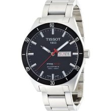 In Box Tissot Men's Prs 516 Black Day Date Dial Watch T0444302105100