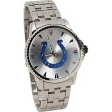 Indy Colt wrist watch : Indianapolis Colts Manager Stainless Steel Watch