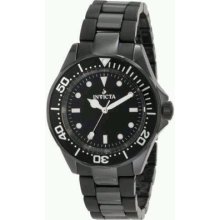 Invicta 1182 Black Ceramic Dial Watch