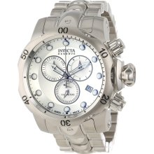 Invicta 5730 Venom Reserve Silver Dial Stainless Chrono Men's Watch