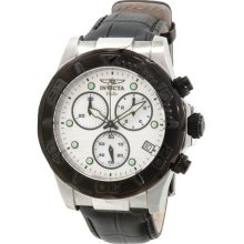 Invicta Elite Chronograph Leather Mens Watch 1720