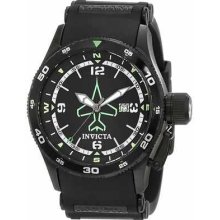 Invicta Men's 1763 Aviator Flight Black Dial Black Polyurethane Watch $795