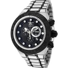 Invicta Men's Black Stripe Bezel Stainless Steel Subaqua 100m Chronograph Diver 1940