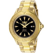 INVICTA Mens Ocean Ghost 24 Jewel AUTOMATIC 23K GOLD PLATED Watch 7040 - Gold - Gold Plated
