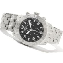 Invicta Men's Pro Diver Ocean Predator Swiss Quartz Chronograph Stainless Steel Bracelet Watch