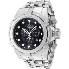 Invicta Men's Reserve Bolt Chronograph Stainless Steel Case and Bracelet Mother of Pearl 0820