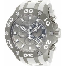 Invicta Men's Reserve Subaqua Chronograph Stainless Steel Case Gray Dial Rubber Strap 12086