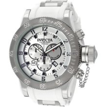 Invicta Men's Russian Diver White Dial White Poly Watch 11314