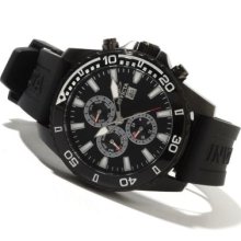 Invicta Men's Specialty Quartz Stainless Steel Polyurethane Strap Watch