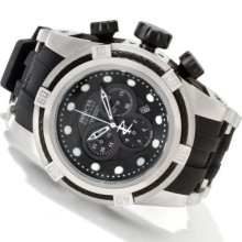 Invicta Reserve Men's Bolt Zeus Swiss Chronograph Stainless Steel Case Polyurethane Strap Watch