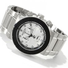 Invicta Watches - Men's 1463 Elite Ocean Reef Reserve Collection Chronograph Silver Dial Swiss Made Watch
