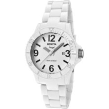 Invicta Women's Angel White Dial White Plastic