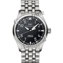 IWC Men's Pilots Black Dial Watch IW325504