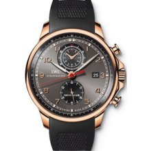 IWC Portuguese Yacht Club Chronograph Red Gold Watch 3902-09