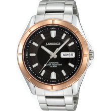 J Springs Automatic Day/date Mens Watch - Black Dial;