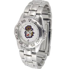 James Madison Dukes JMU Womens Steel Sports Watch