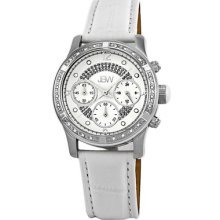 JBW Venus Ladies Designer Diamond Watch in Silver White