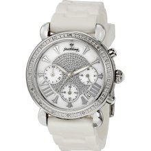 JBW Victory Sport Silver White Womens Watch 6242-B