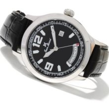Jean Marcel Men's Semper Limited Edition Swiss Automatic Strap Watch