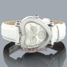 Joe Rodeo Diamond Heart Shaped Watch 0.75ct