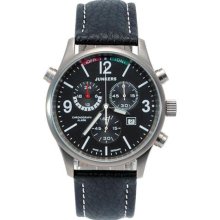 Junkers G-38 Alarm, Chronograph Titanium Watch 6296-2