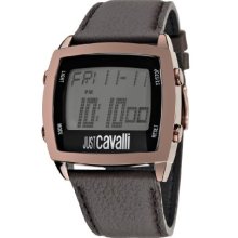 Just Cavalli Jc Screen Digital Clock Brown