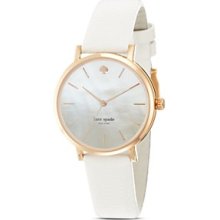 kate spade new york Rose Gold Metro Strap Watch, 34mm