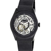 KC9100 Kenneth Cole Skeleton Dial Stainless Steel Watch