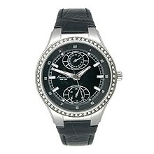 Kenneth Cole New York Leather Collection Black Dial Women's watch #KC2586