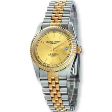 Ladies Charles Hubert IP-plated 2-tone Gold-tone Dial 25mm Watch