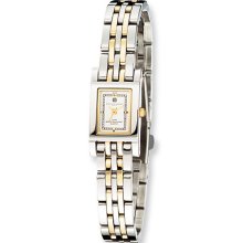 Ladies Charles Hubert Two-tone Gold-plated Stainless Steel Watch