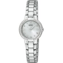 Ladies Citizen Silhouette Dress Watch Platinum-Tone 40 EW9720-59A