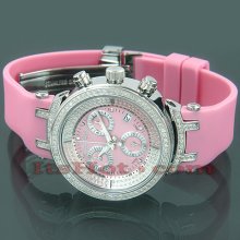 Ladies Diamond Joe Rodeo Watch Pink Master 0.90ct