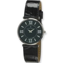 Ladies Jacques Du Manoir Black Strap Watch Xwa3929