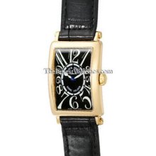 Ladies Large Franck Muller Long Island Yellow Gold 1002QZ Watch