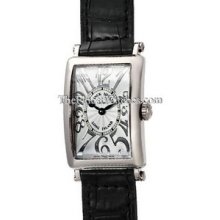 Ladies Large Franck Muller Long Island White Gold 1002QZREL Watch