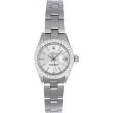Ladies Rolex Datejust Watch with Diamond Bezel 69174